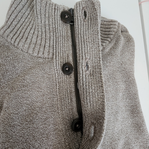 AMERICAN EAGLE- Mens XL Knitted 3 Button Pullover Sweater - Picture 5 of 7